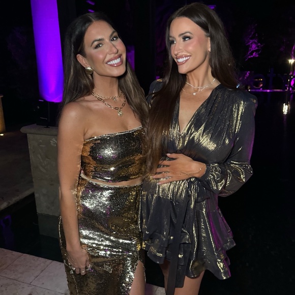 Metallic Mini Dress - Picture 2 of 3